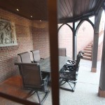 Outdoor Patio Seating with Hardscaping