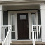Entryway to Custom Home