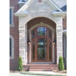 Entryway to Custom Home