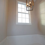 Bench with Chandelier