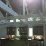 Vaulted Ceiling in Kitchen